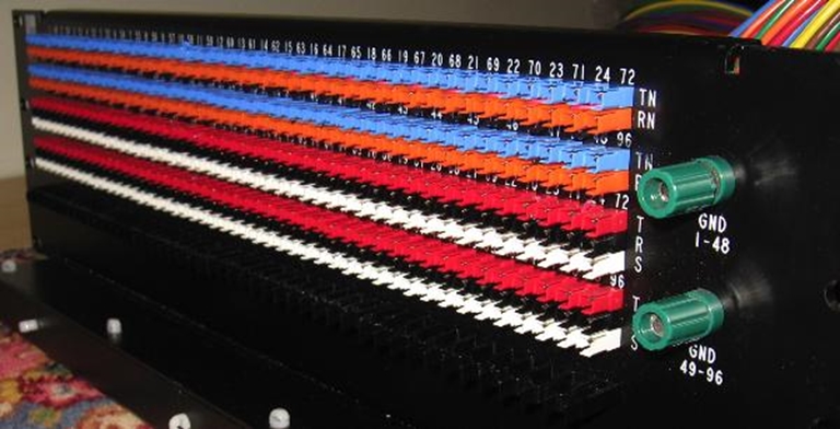 Picture of ADC 96 point TT (Bantam) patch panels: BJF403-4MKII