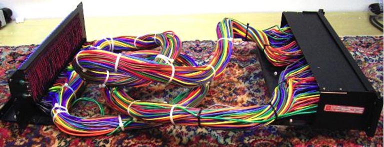 Picture of ADC 96 point TT (Bantam) patch panels: BJF403-4MKII