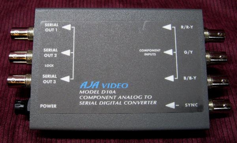 Picture of AJA D10A RGB to SDI converter