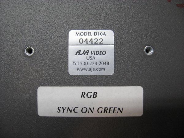 Picture of AJA D10A RGB to SDI converter