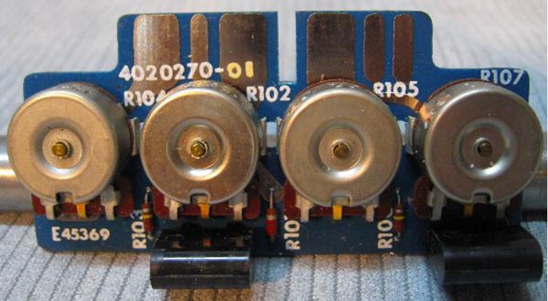 Picture of Ampex AG440 Playback EQ daughter board