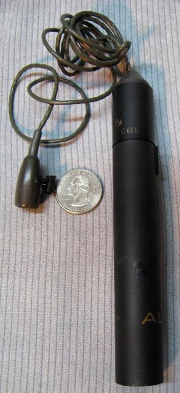 Picture of Altec C61L condenser lavalier microphone