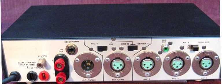 Picture of Shure M67 4x1 mic/line mixer