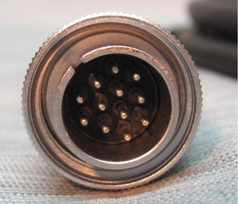 Picture of Sony DUB Cable 12 Pin Male to Female 17', NOS.