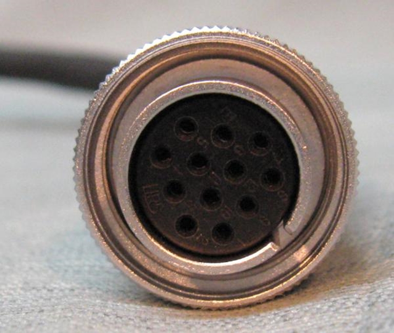 Picture of Sony DUB Cable 12 Pin Male to Female 17', NOS.