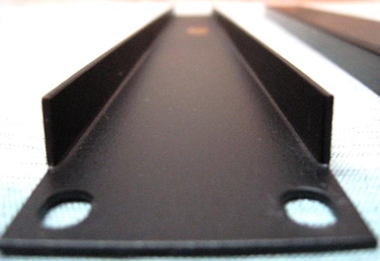 Picture of Rack Blank 1 RU, Solid, Black