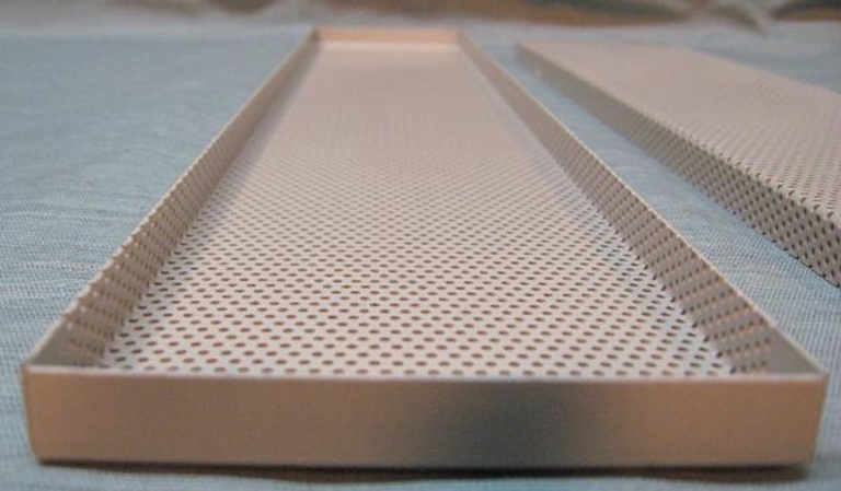 Picture of Rack Blank 2RU, Vented, Grey 