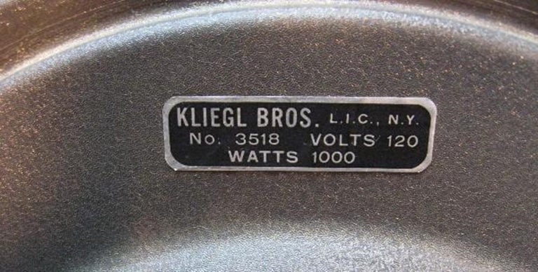 Picture of Kliegl Fresnel Lighting Instrument,Model 3518