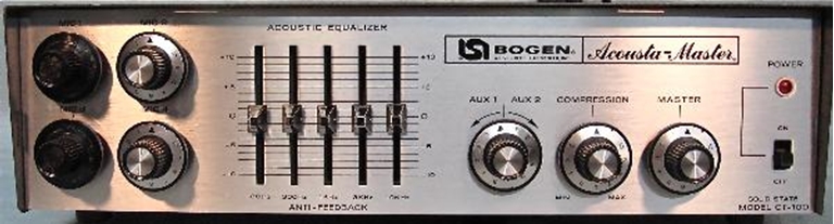 Picture of Bogen CT-100 powered mixer