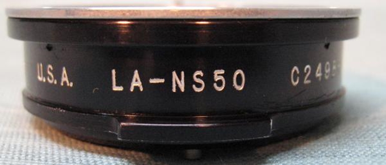 Picture of Century Optics Nikon to 1/2" Lens adaptor