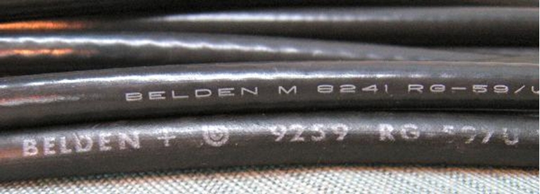 Picture of ADC CC1076 Type Video Patch Cords 3' Black