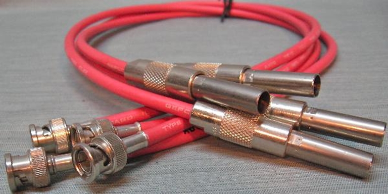 Picture of ADC R2V-B Patch to BNC Adaptor Cables, Orange