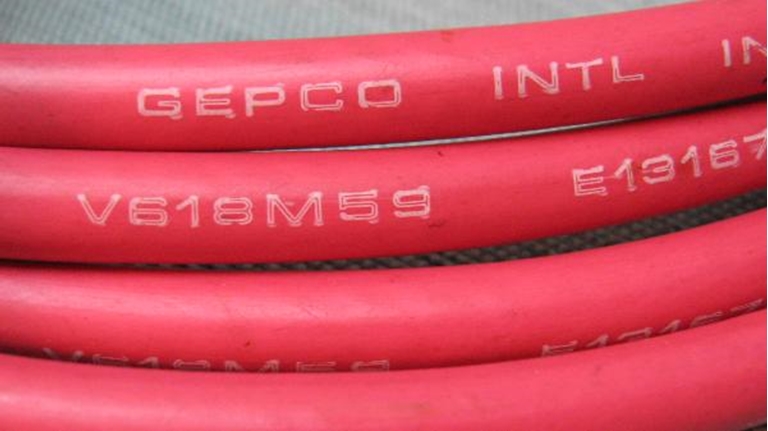 Picture of ADC R2V-B Patch to BNC Adaptor Cables, Orange