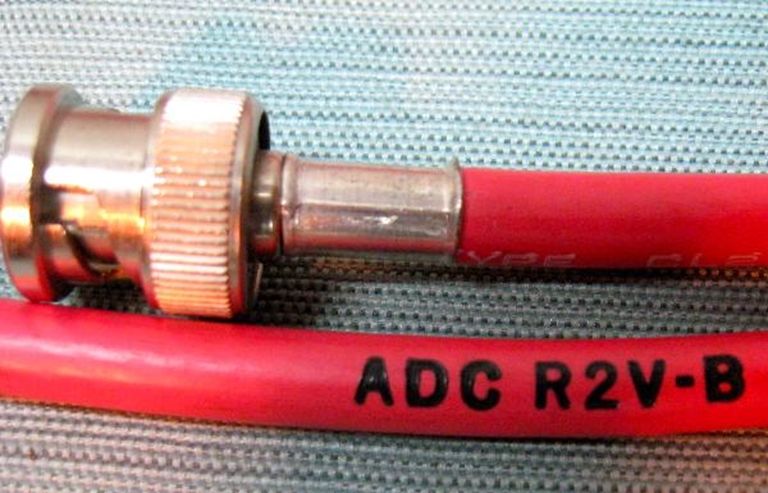 Picture of ADC R2V-B Patch to BNC Adaptor Cables, Orange