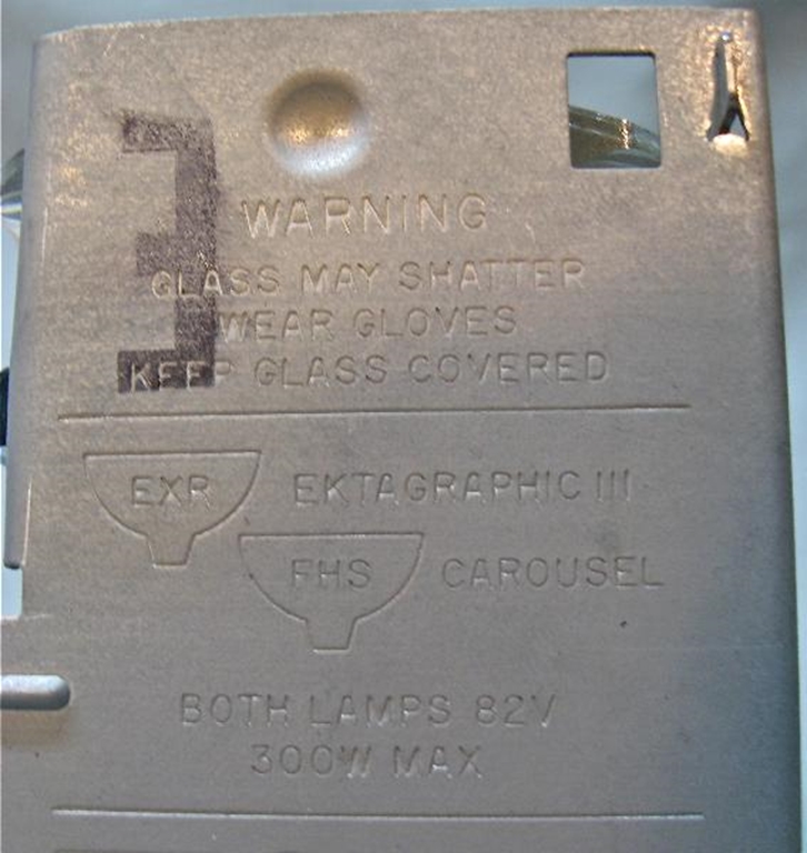 Picture of Kodak Ektagraphic III Lamp Module