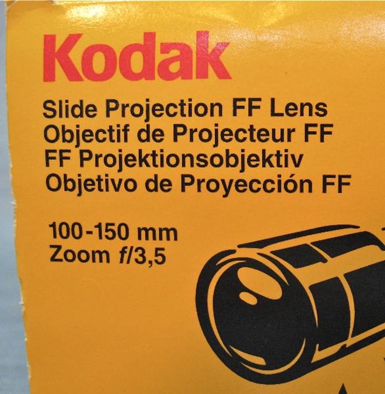 Picture of Kodak Slide Projection FF 100-150mm f3.5 Zoom lens