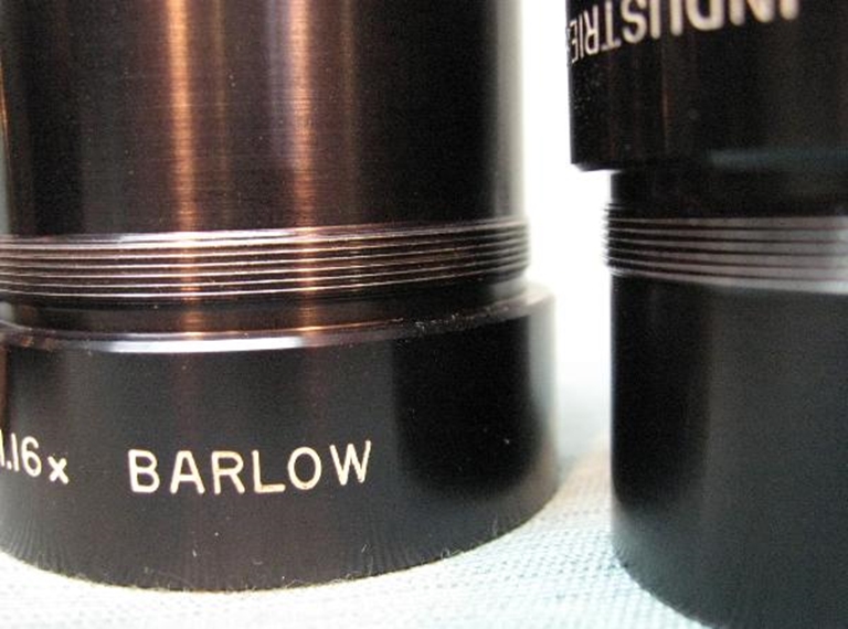 Picture of Barlow Adaptors for Navitar Lenses: 1.16x