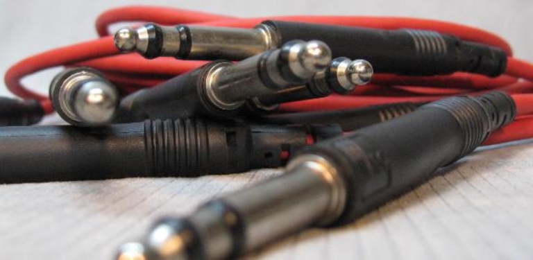 Picture of ADC 6', 1/4" Nickel, Red TRS Longframe Patch Cable  SOLD OUT
