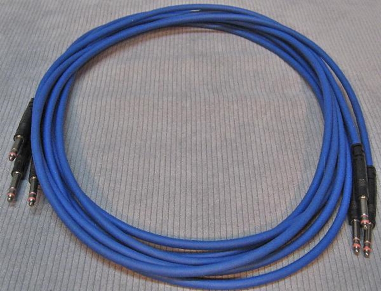 Picture of ADC 6', Blue TT (Bantam) Nickel Patch Cable