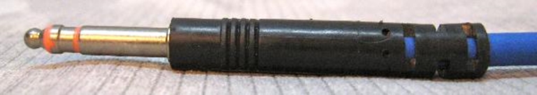 Picture of ADC 6', Blue TT (Bantam) Nickel Patch Cable