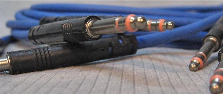 Picture of ADC 6', Blue TT (Bantam) Nickel Patch Cable