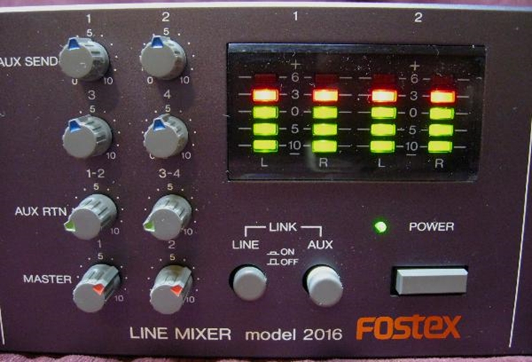 Picture of Fostex 2016 RackMount Line Mixer