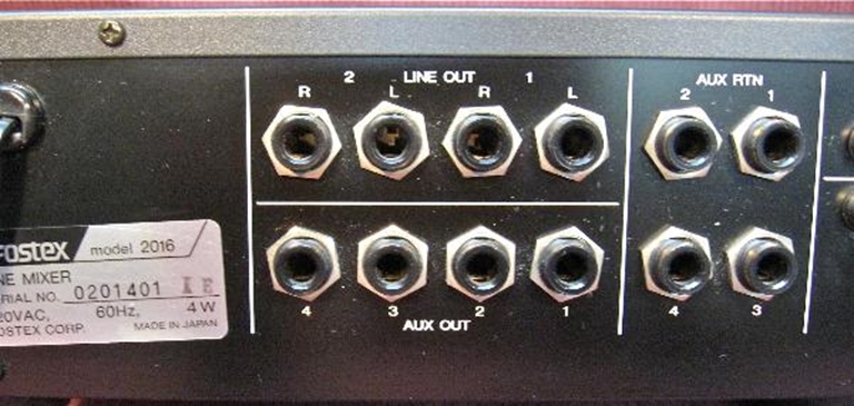 Picture of Fostex 2016 RackMount Line Mixer