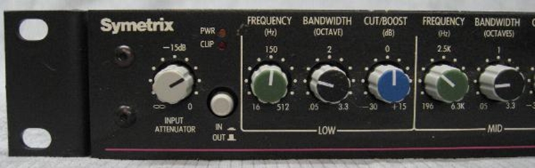 Picture of Symetrix SX201 (Pair) Parametric EQ
