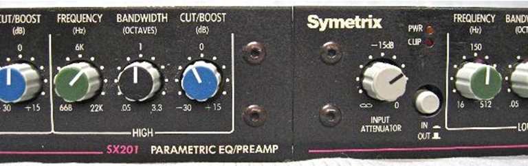 Picture of Symetrix SX201 (Pair) Parametric EQ