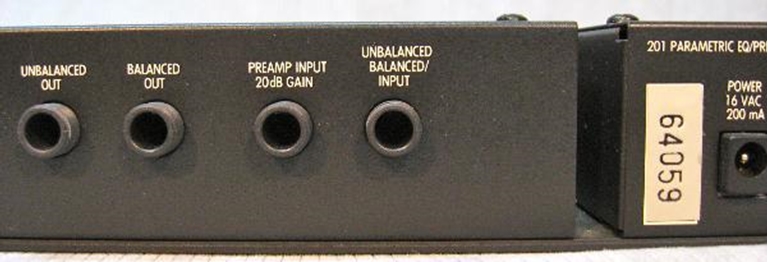 Picture of Symetrix SX201 (Pair) Parametric EQ