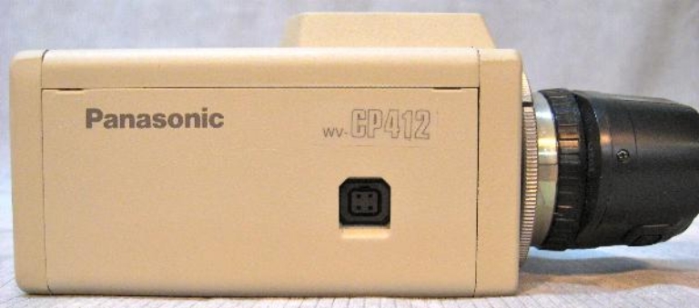 Picture of Panasonic WV-CP412 Cameras (For Parts or Repair)