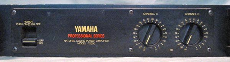 Picture of Yamaha P2050 Power Amplifier (sn 6673)