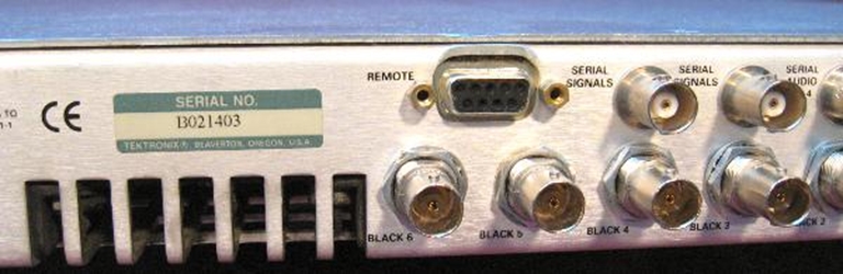 Picture of Tektronix SPG422 Component Digital Sync Generator