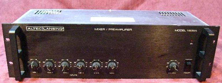 Picture of Altec Lansing 1699A 6 channel Mixer
