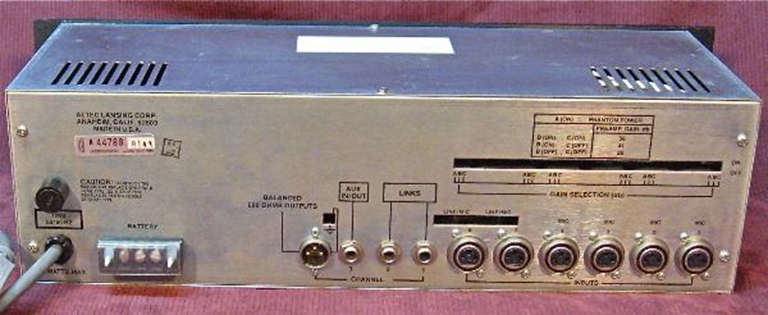 Picture of Altec Lansing 1699A 6 channel Mixer