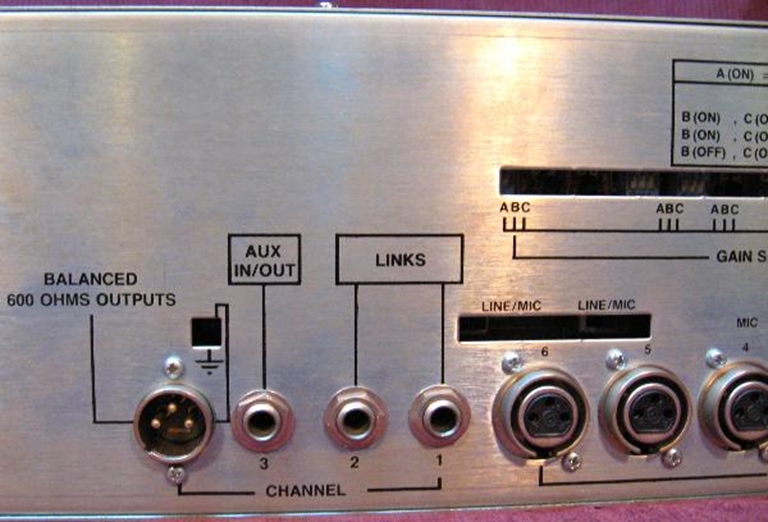 Picture of Altec Lansing 1699A 6 channel Mixer