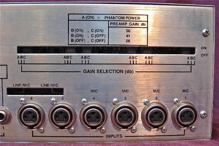 Picture of Altec Lansing 1699A 6 channel Mixer