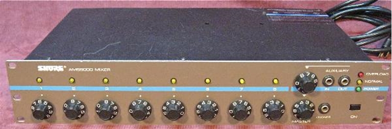 Picture of Shure AMS8000 rackmount automatic mic mixer