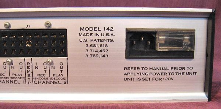 Picture of DBX II Model 142