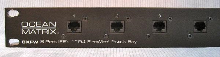 Picture of Ocean Matrix 8XFW 8-Point Firewire Patch Bays
