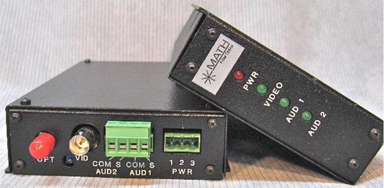 Picture of Math Fiber, FR1220 Fiber Optic AV Transceiver
