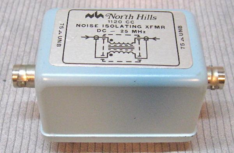 Picture of North Hills Electronics 1120CC, Inc. Noise Isolation Transformer