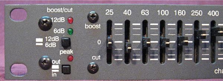 Picture of Biamp MicroEQ 152, Stereo Graphic EQ