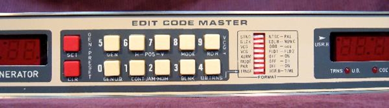 Picture of Evertz Edit Code Master 3700D 