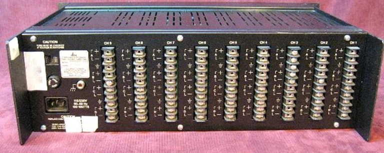 Picture of DBX 900 Frame with 903, 904 and 905 modules