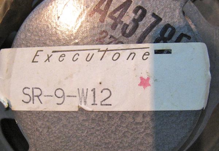 Picture of Executone SR9W12W15 Coaxial PA speaker 