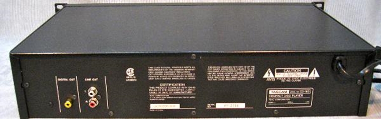 Picture of Tascam CD-160 CD player