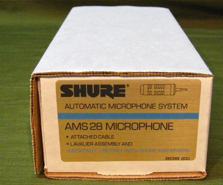 Picture of Shure AMS28 Lavalier Microphone