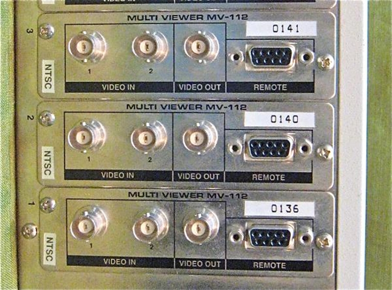 Picture of FORA CSF-110 with MV-112s CCTV Modules