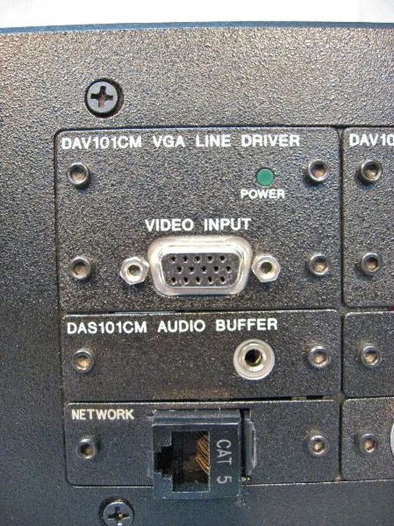 Picture of Extron DAV DAS MAAP  Modules with Wall plate